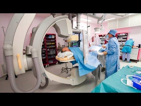 Centre de cathétérisme cardiaque – coronarographie diagnostique et dilatations